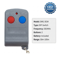 Control Remoto para Puerta de Garaje Garrison TX1 TX2 TX3 TX4 TX5 LK-102R2 LK-102RC LK-102RM, Transmisor Manual de 300-400MHz