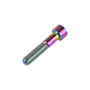 Perno hexagonal de <span class=keywords><strong>titanio</strong></span> de cabeza pequeña para modificación de motocicletas y automóviles, tornillos arcoíris - Product Image 4