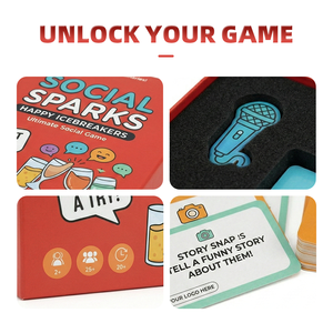 Caja Exquisita con Inserto Anticolisión para Celebraciones, Bebidas y Juegos de Póker, con Papel de Arte de 300 g/m², Borde Holográfico Dorado y Diseños Personalizados - Product Image 3