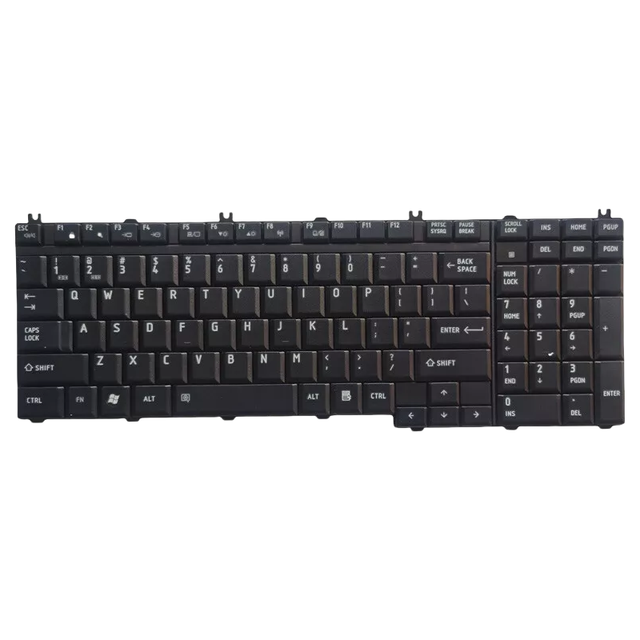 Universal Keyboard for Toshiba Computer Keyboard for Toshiba Satellite P200 P300 L500 L505D A500 A505 Series Keyboard Laptop