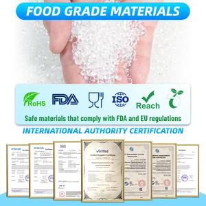 Bolsas de Alimentos para Perros y Gatos con Cierre Hermético, Gran Capacidad, Material de Grado Alimenticio PE, Reutilizables, Sellado Lateral, Fondo Cuadrado, para Goma de Mascar y Leche - Product Image 4