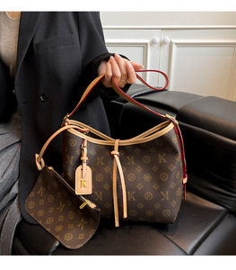 Bolsos de Mano de Lujo para Mujer, Elegantes Bolsos de Hombro de Cuero PU Estampado, Diseño Clásico, Bolso Tote para Uso Diario, para Boutiques - Product Image 6