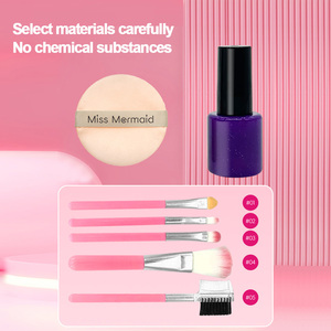 Dropshipping Shopfiy juego de maquillaje de plástico no tóxico para niñas y niños, juego de simulación de juguete cosmético para niños, - Product Image 4