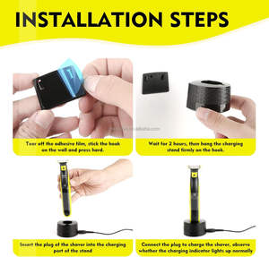 Soporte de carga para <span class=keywords><strong>afeitadora</strong></span> Razor con soporte de Base de cargador eléctrico para <span class=keywords><strong>Philips</strong></span> Norelco Blade 2520/2530/2620/2630 para uso en RV - Product Image 6