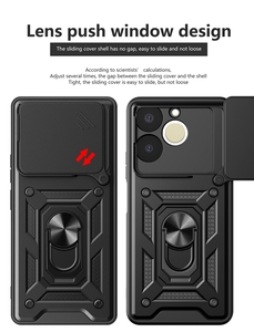 Coque de téléphone avec béquille et protection coulissante pour appareil photo, étui pour <span class=keywords><strong>Realme</strong></span> Note 70 70T <span class=keywords><strong>Narzo</strong></span> 80 4G C71 - Product Image 6