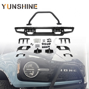 Pare-chocs avant robuste pour <span class=keywords><strong>Bronco</strong></span>, pare-chocs en acier à tube en U haute résistance pour accessoires de voiture <span class=keywords><strong>Bronco</strong></span> - Product Image 1