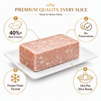 Frozen Chicken Luncheon Meat / Canned Chicken Luncheon Meat, No Pork, Halal Available