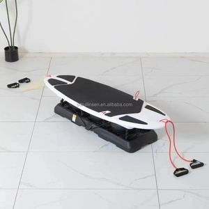 Tabla de <span class=keywords><strong>Surf</strong></span> Inflable para Entrenamiento de <span class=keywords><strong>Equilibrio</strong></span> con Pelotas de <span class=keywords><strong>Equilibrio</strong></span> y Soporte Antideslizante para Interior y Exterior, para Gimnasio - Product Image 2