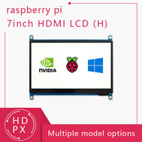 7 inç Raspberry Pi LCD Ekran Dokunmatik Ekran, Raspberry Pi 4/3/2 Jetson NANO DEV Kitini destekler