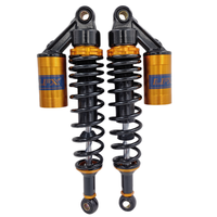 320mm340mm ressort noir complet 7mm pour Honda TRX250R 450R 400ER Quad ATV moto amortisseurs à air arrière Suspension