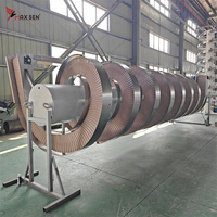 Convoyeur spiralé en acier inoxydable Maxsen pour la production de cartons et les lignes de production en atelier