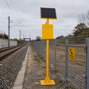 Boîte de communication solaire autonome d'urgence pour autoroute, tunnel, parc, champ pétrolier, site isolé, téléphone SOS extérieur étanche - Product Image 5