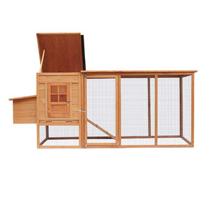 Grandes cages à <span class=keywords><strong>lapin</strong></span> en bois pour animaux de compagnie, 6 pièces, contient de grandes cages à couche, banderole de volaille, animaux domestiques - Product Image 2