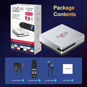 Boîtier <span class=keywords><strong>TV</strong></span> intelligent HCS96 2025, double Wi-Fi 6, BT5.4, commande vocale, <span class=keywords><strong>4K</strong></span>, décodeur avec 4 Go de RAM, 64 Go de ROM, <span class=keywords><strong>Android</strong></span> 16, <span class=keywords><strong>TV</strong></span> BOX Allwinner H313 2.4/5G - Product Image 6