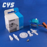 Moteur sans noyau RC Servo - Conception compacte et légère pour voitures, bateaux et hélicoptères RC avec couple élevé et réponse rapide (plastique)