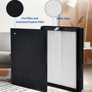 Levoit <b>Air</b> <b>Purifier</b> Filter LV-H126 <b>HEPA</b> Replacement Filter For Levoit <b>Air</b> <b>Purifier</b> Parts - Product Image 2