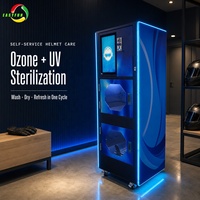 Machine de lavage automatique intelligente à deux couches avec supports internes réglables pour nettoyer les casques et les chaussures de sport