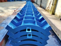 Système de coffrage en acier bleu réutilisable pour murs et dalles en béton, panneaux de coffrage pour la construction
