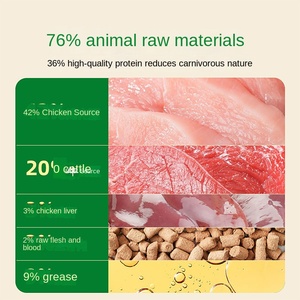 Cibo per Cani All'Ingrosso per Tutte le Razze, Formula Universale per Adulti/Cuccioli, Alto Contenuto Proteico, Senza Cereali, per Aumento Massa Muscolare, Carne Cruda Liofilizzata - Product Image 2