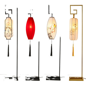 Nuevas Lámparas de Pie de Estilo Chino para la Sala de Estar, Simples y Modernas, de Hierro Forjado Retro Antiguo con LED para Estudio y Dormitorio - Product Image 5