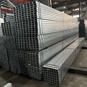 Хорошая продажа, квадратная труба из металлического ограждения 4x4, оцинкованная стальная труба с горячим погружением, квадратная прямоугольная полая труба G.I - Product Image 5