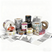 Étiquette autocollante étanche, bouteille en rouleau d'huile de parfum, logo personnalisé, pour les cosmétiques, 10ml 30ml, pièces