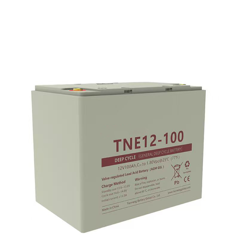 Wholesale Tianneng TNE12-100 Solar Energy <strong>Deep</strong> <strong>Cycle</strong> <strong>AGM</strong> <strong>Battery</strong> 12V <strong>100Ah</strong> Lead Acid Electric Wheelchairs Electric Forklifts