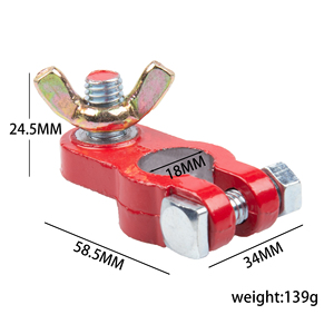 J & H Chuyên Nghiệp Tự Động Pin Thiết Bị Đầu Cuối Tích Cực Và Tiêu Cực Chì Uốn Marine Wing Nut Phong Cách Vít Thiết Bị Đầu Cuối Kết Nối - Product Image 4