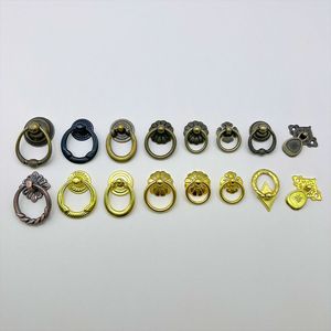 Furniture Handle Ring Iron European Style Cabinet Door Hardware Durable - Product Image 1