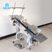 Table d'opération vétérinaire OSCAT en acier inoxydable 304 avec surface mosaïque inclinable et levage électrique pour usage vétérinaire