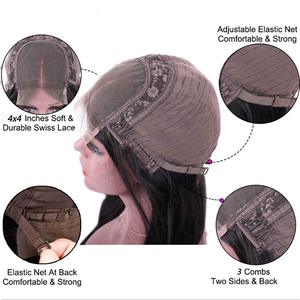 Parrucche lunghe da 30 pollici Uniky per donne nere, parrucche frontali ricce diritte trasparenti capelli umani anteriori in pizzo con capelli per bambini - Product Image 4