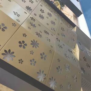 Système de <span class=keywords><strong>façade</strong></span> en panneaux d'aluminium sculptés pour la décoration architecturale intérieure et extérieure pour le revêtement des centres commerciaux - Product Image 5