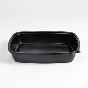 Disposable Plastic 1100ml Microwavable Leakproof Refrigerated Food <b>Container</b> Lid ISO9001 Certified Modern Design for Meal Prep - Product Image 5