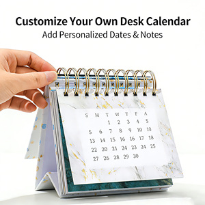 Настольный календарь-ежедневник на 365 дней с часами, настраиваемый, с вдохновляющими цитатами, на спирали, с коробкой, 2026 год - Product Image 2