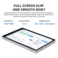 Sistema de Reserva de Salas de Reuniones Montado en la Pared, Tablet PC Android de 10.1 Pulgadas con PoE y NFC, Pantalla Inteligente para Oficina