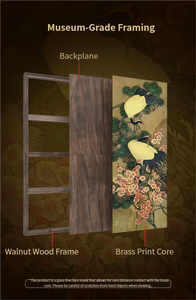 Cuadros de Bronce de Cuatro Lados Ideales para Arte Chino, Decoración de Vestíbulo, Sala de Estar y Oficina - Product Image 6