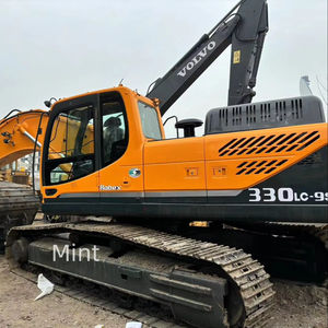 Excavateur hydraulique sur chenilles Hyundai 330LC-9s d'occasion de marque coréenne Excavateurs de terrassement résistants de 30 tonnes en bon état - Product Image 1