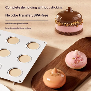Molde de Silicona Antiadherente con 15 Cavidades en Forma de Lágrima para Mousse Francesa, Pastel Chiffon y Postres de Chocolate DIY al por Mayor - Product Image 6