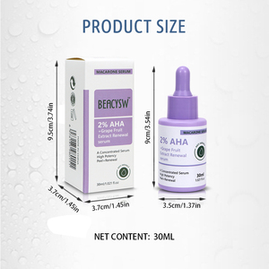 AHA 2% <span class=keywords><strong>Peeling</strong></span> Face Serum-Estimular la renovación celular-Exfolia Ilumina y suaviza-Cicatrices y <span class=keywords><strong>manchas</strong></span> antiacné - Product Image 3