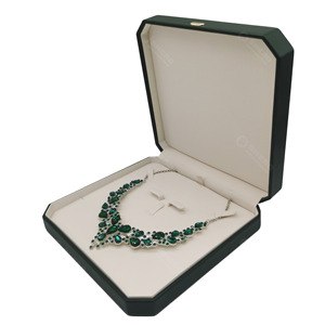 Customized Luxury <b>Jewelry</b> Pu <b>Leather</b> for Engagement Couple Ring Box Packaging Wedding Ring Box - Product Image 2