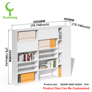 Trung Quốc nguồn nhà sản xuất hiện đại bằng gỗ văn phòng thương mại chuyên dụng kết hợp lưu trữ tài liệu Tủ hồ sơ - Product Image 2