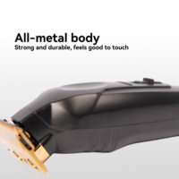 Ensemble de tondeuses à cheveux professionnelles, outils de coiffage, personnalisable F2-NT avec moteur sans balais, 7200 tr/min pour usage en salon