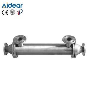 Échangeur de chaleur industriel à calandre et tubes Aidear pour refroidisseur d'huile hydraulique, climatisation de bateaux et yachts, condenseur d'eau de mer - Product Image 2