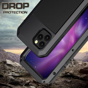 Nueva Funda Resistente y Elegante de Aluminio <span class=keywords><strong>para</strong></span> <span class=keywords><strong>P30</strong></span> <span class=keywords><strong>Pro</strong></span>, Diseño de Armadura con Cristal Templado, Cubierta Antigolpes - Product Image 5