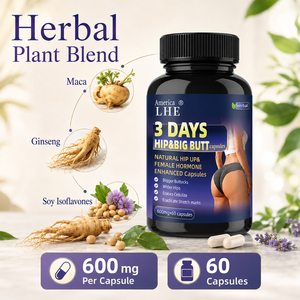 Vente en gros Shecome Complément pour l'amélioration des hanches et des fesses en 3 jours Buttlock Enhancement 60 Capsules pour l'amélioration des hanches et des fesses en 3 jours - Product Image 4