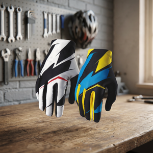 Gants de course de motocross sublimés personnalisés pour hommes hors route MX VTT DH gant de cyclisme de descente de vélo de montagne - Product Image 3