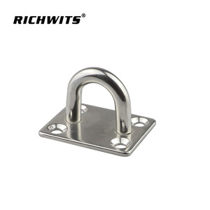 Boucle en D en acier inoxydable RICHWITS 304 316, quincaillerie marine pour fixation de pont de voilier - Product Image 2