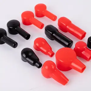 Black Red Storage motorcycle Car plastic Protective Battery CableTerminal Boot Insulating Cover