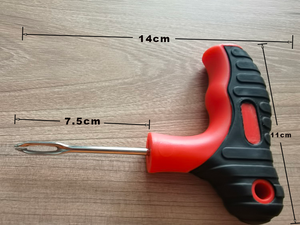 Meilleur kit de réparation de pneus de voiture universel à <span class=keywords><strong>faire</strong></span> soi-même, 8 outils, aiguille en acier au carbone traité thermiquement, garantie 1 an, fabriqué en Chine, PP - Product Image 2