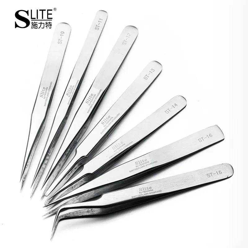 Sewing tools multi-purpose precision tweezers stainless steel anti-static kitchen DIY tools Electronic welding